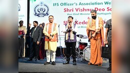 IFS ऑफिसर्स एसोसिएशन के कार्यक्रम में शामिल हुए CM साय, कही ये बात&nbsp;