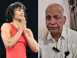 "He Cried...": Vinesh Phogat Accused Of Not Thanking 'Coach' Mahavir Phogat By Cousin Babita Phogat "He Cried...": Vinesh Phogat Accused Of Not Thanking 'Coach' Mahavir Phogat By Cousin Babita Phogat