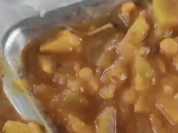 Rajasthan:सेंट्रल यूनिवर्सिटी के खाने में मिली छिपकली की हिलती हुई पूंछ, गुस्साए छात्रों ने खाने का वीडियो वायरल किया Rajasthan:सेंट्रल यूनिवर्सिटी के खाने में मिली छिपकली की हिलती हुई पूंछ, गुस्साए छात्रों ने खाने का वीडियो वायरल किया