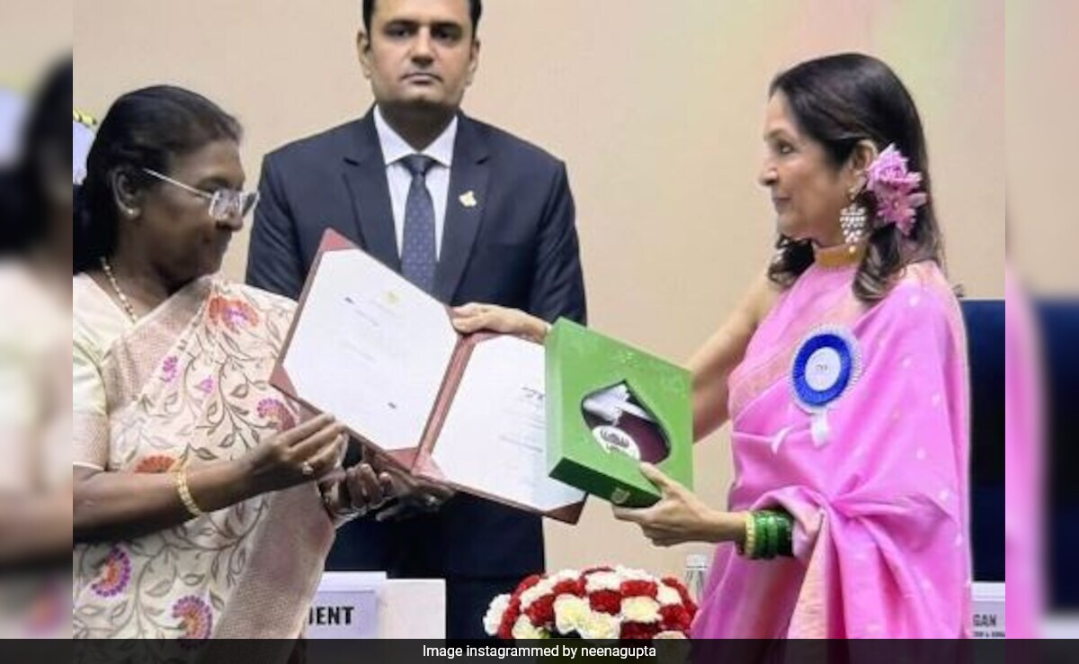 Neena Gupta On Winning National Award: "Honoured To Receive My Fourth..."