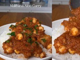 Sharad Navratri 2024: Spice Up Your Fasting Days With This Flavourful Makhana Aloo Curry Sharad Navratri 2024: Spice Up Your Fasting Days With This Flavourful Makhana Aloo Curry