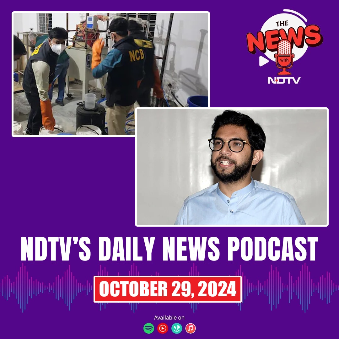 The NEWS Ep144: Meth Lab Raid In Delhi, Milind Deora Attacks Thackareys, Sheikh Hasina Palace Museum episode artwork