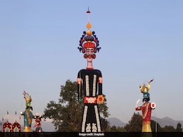 At 211 Feet, Delhi's Ravan Effigy Claimed To Be Tallest In India At 211 Feet, Delhi's Ravan Effigy Claimed To Be Tallest In India
