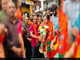BJP's Shagun Parihar, Its Only Woman Candidate, Wins From Kishtwar In J&K BJP's Shagun Parihar, Its Only Woman Candidate, Wins From Kishtwar In J&K