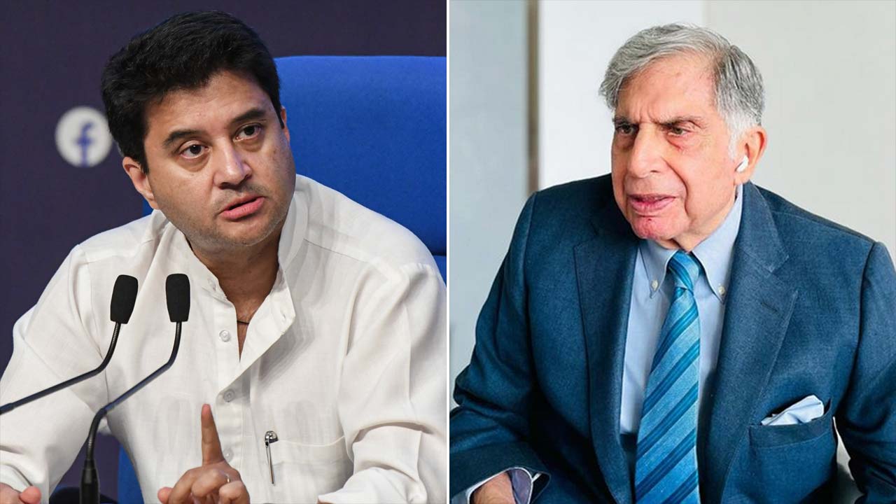 "Personal Loss For Me": Jyotiraditya Scindia To NDTV On Ratan Tata Death