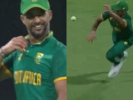 Watch: Coach JP Duminy Is Required To Field For South Africa, Makes Epic One-Handed Save