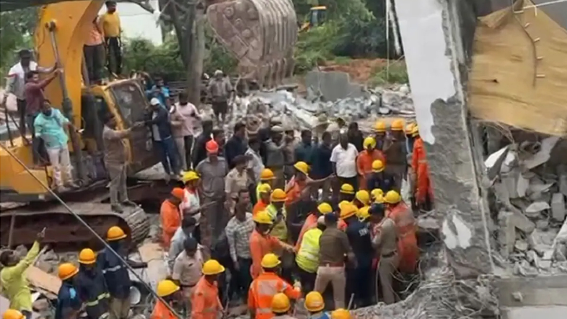 5 Killed In Building Collapse After Heavy Rain In Bengaluru