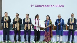 अदाणी विद्यापीठाचा पहिला दीक्षांत सोहळा; 69 पदव्युत्तर विद्यार्थ्यांना पदवी प्रदान