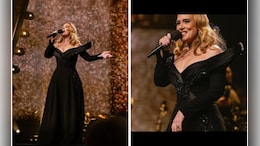 Adele In A Black Gaurav Gupta Gown Named "Cosmic" Looked Exactly Like It Too