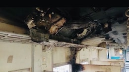 Moving Train Catches Fire Near Rohtak, In Haryana, Few Injured