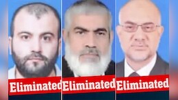 Israel Says Hamas Government Chief, 2 Top Leaders Eliminated In Gaza