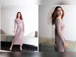 Samantha Ruth Prabhu Can Make Fashion "Fun Again" Even In A Pastel Ruched Co-Ord Set