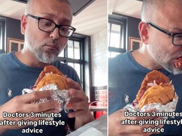 Doctor Shares Funny Video On Eating Junk Food "After Giving Lifestyle Advice"