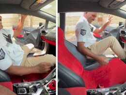 पुलिसवाले ने रास्ते से जा रही लेम्बोर्गिनी को निरिक्षण के लिए रोका, चालान की जगह मांग ली ऐसी चीज, जानकर हैरान रह गए लोग