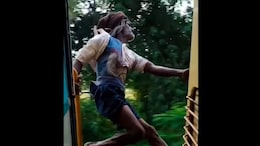Video Of Elderly Man's Dangerous Stunt On Moving Train Shocks Internet