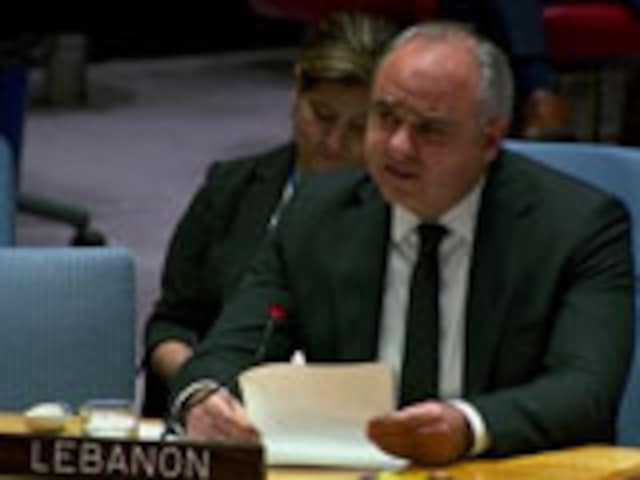 Lebanon At UNSC Meet | "Israeli Claims Of Limited Raids A Lie": Lebanon Rips Into Israel