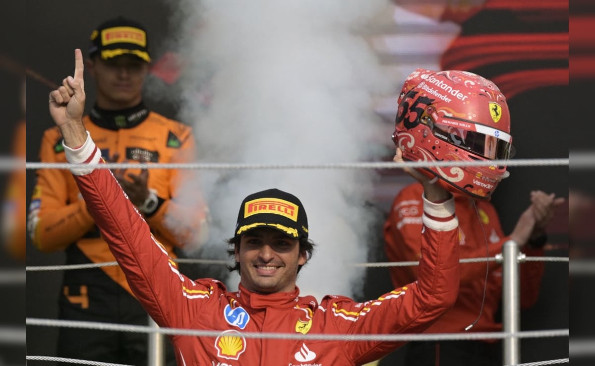 Carlos Sainz Wins Mexico Grand Prix As Lando Norris Makes Most Of Max Verstappen Penalty