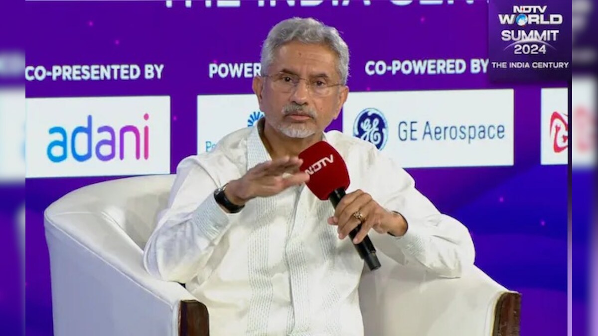 NDTV World Summit 2024 एस जयशंकर ने कहा कनाडा की सरकार पर भरोसा नहीं