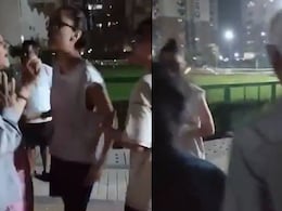 Video: Women Slap Elderly Couple After Quarrel Over Dog At Noida Complex Video: Women Slap Elderly Couple After Quarrel Over Dog At Noida Complex