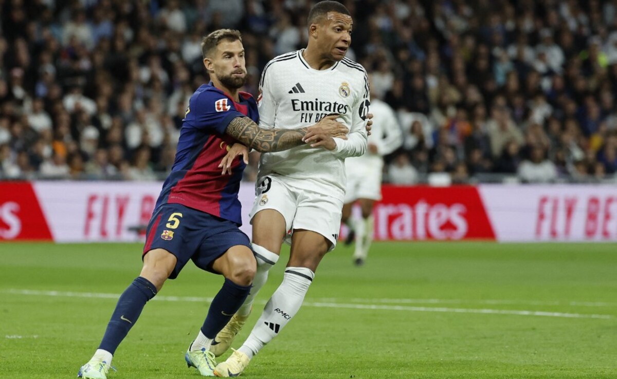 Real Madrid vs Barcelona LIVE Scorecard Updates, El Clasico: Kylian Mbappe’s Goal Disallowed | Real Madrid 0-0 Barcelona | Football News