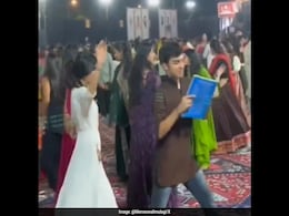 "Studious Pro Max Ultra": Video Of Man Reading While Performing Garba Captivates Internet "Studious Pro Max Ultra": Video Of Man Reading While Performing Garba Captivates Internet