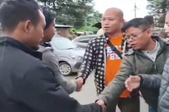 In A First In 17 Months, Members Of Meitei-Kuki Communities Hug As 2 Hostages Freed In A First In 17 Months, Members Of Meitei-Kuki Communities Hug As 2 Hostages Freed