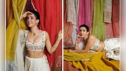 Sanya Malhotra's Beautiful White Festive <i>Saree</i> Is Perfect To Light Up Diwali Parties