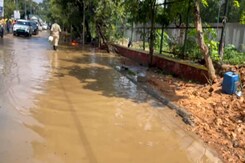 Waterlogging In Parts Of Bengaluru After Heavy Rain, Officials Pump Out Water Waterlogging In Parts Of Bengaluru After Heavy Rain, Officials Pump Out Water