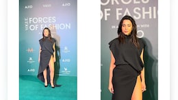 Tania Shroff's Chic Thigh-High Slit Black Dress Is Nothing Like The One In Your Wardrobe