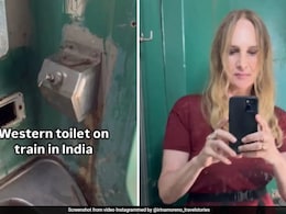 इंडियन टॉयलेट की हालत दिखाती विदेशी महिला को लोगों ने दिखाया आइना, कहा- अगली बार अच्छे बजट के साथ भारत आएं इंडियन टॉयलेट की हालत दिखाती विदेशी महिला को लोगों ने दिखाया आइना, कहा- अगली बार अच्छे बजट के साथ भारत आएं