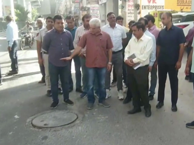 Delhi Minister Inspects Roads to Ensure Pothole-Free City