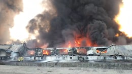 Massive Fire Rages Near Mumbai, Warehouse Burnt Down