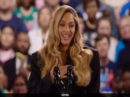"Time For America To...": Beyonce Bats For Kamala Harris At Campaign Rally "Time For America To...": Beyonce Bats For Kamala Harris At Campaign Rally