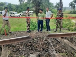 झारखंड : साहिबगंज में विस्‍फोटक से उड़ाई रेलवे पटरियां, 40 मीटर दूर मिले अवशेष