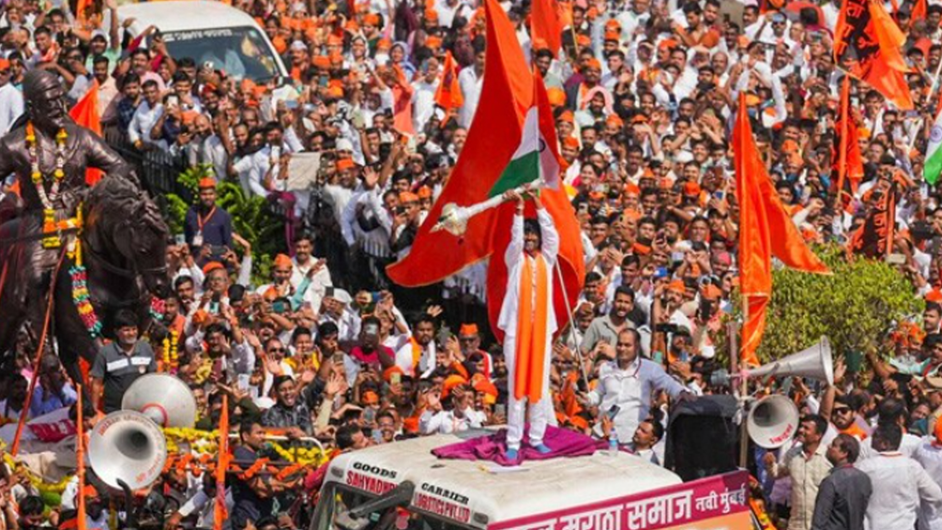 "Will Support Those Who Are Committed To Maratha Cause": Activist Manoj Jarange Patil