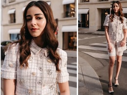 Ananya Panday Turns Real-Life <i>Bae</i> In A Tweed Co-Ord Set For The Chanel Paris Fashion Week 2024 Show