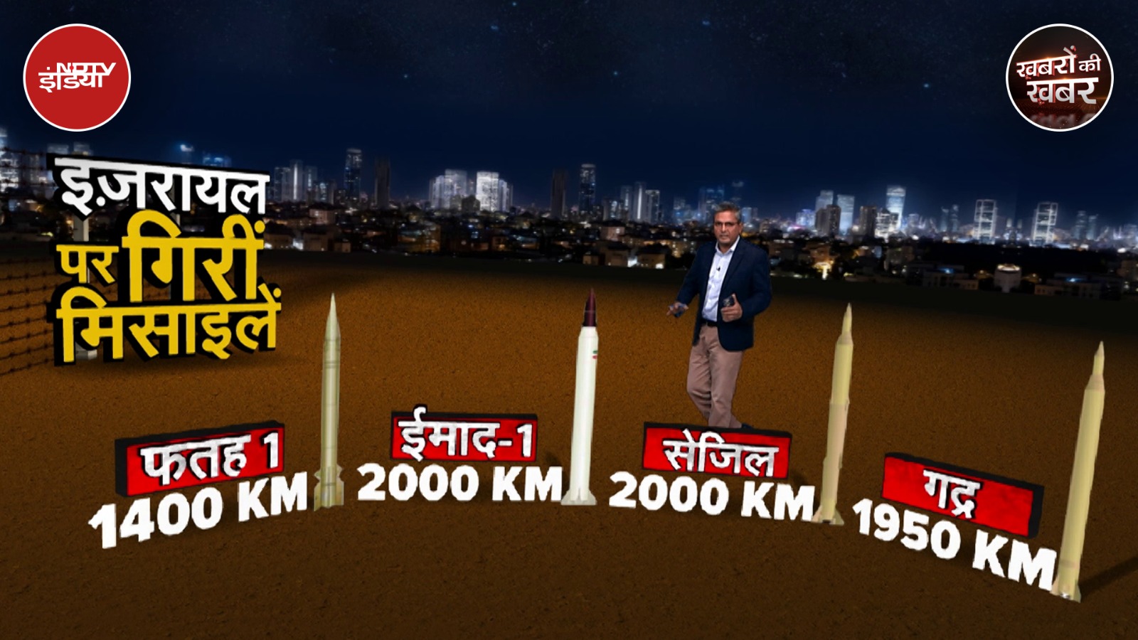 Israel Iran War: NDTV के War Monitoring Room से समझिए ईरान की वो मिसाइलें जो इज़रायल पर गिरीं