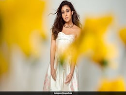 Nayanthara Brought Spring Vibes To Autumn In A Dreamy Strapless Gauri & Nainika Floral Gown Nayanthara Brought Spring Vibes To Autumn In A Dreamy Strapless Gauri & Nainika Floral Gown