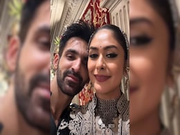 Mrunal Thakur And Arjit Aneja Had A Mini <i>Kumkum Bhagya</i> At Ekta Kapoor's Diwali Party Mrunal Thakur And Arjit Aneja Had A Mini <i>Kumkum Bhagya</i> At Ekta Kapoor's Diwali Party