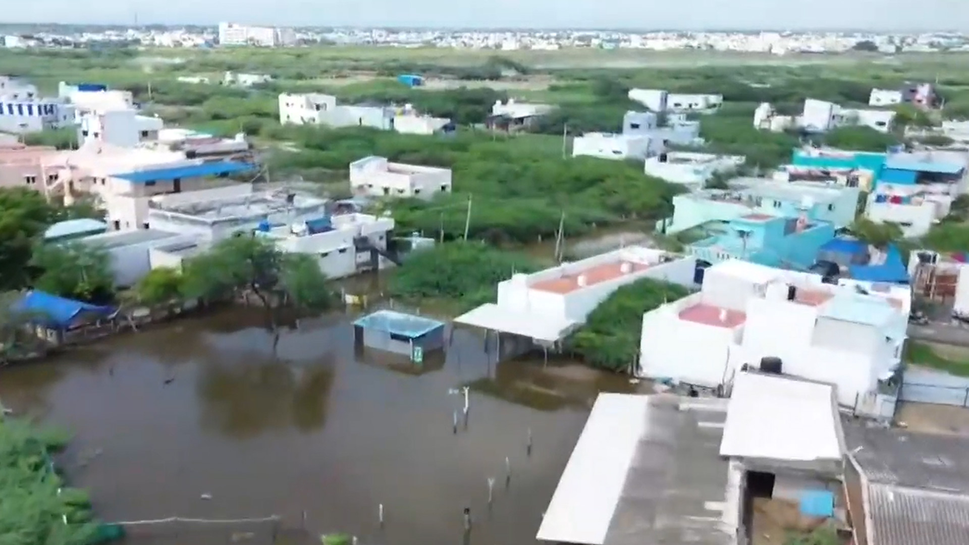 Heavy Rains In Tamil Nadu, Several Low Lying Areas Inundated