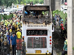 School Bus With 44 Students Catches Fire In Thailand, Multiple Feared Dead School Bus With 44 Students Catches Fire In Thailand, Multiple Feared Dead