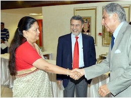 Ratan Tata Death: वसुंधरा राजे ने रतन टाटा को बताया राजस्थान का मित्र, बोलीं- 'उन्हें हमेशा याद किया जाएगा' Ratan Tata Death: वसुंधरा राजे ने रतन टाटा को बताया राजस्थान का मित्र, बोलीं- 'उन्हें हमेशा याद किया जाएगा'