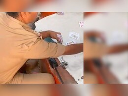 Viral Video: कानून के रखवाले ही तोड़ रहे नियम, जुआ के दांव खेलते पुलिस जवानों का वीडियो आया सामने, लिया गया ये एक्शन