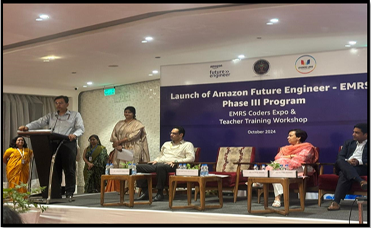 EMRS: एकलव्य मॉडल स्कूल में नेस्ट्स ने शुरू किया अमेजन फ्यूचर इंजीनियर प्रोग्राम का&nbsp;तीसरा&nbsp;फेज