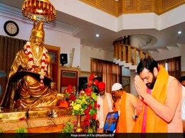 Nayab Saini Offers Prayers At Valmiki Temple, Ahead Of Taking Oath As Haryana Chief Minister Nayab Saini Offers Prayers At Valmiki Temple, Ahead Of Taking Oath As Haryana Chief Minister