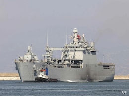 Boat Carrying Turkish Evacuees From Lebanon Lands In Turkey Boat Carrying Turkish Evacuees From Lebanon Lands In Turkey