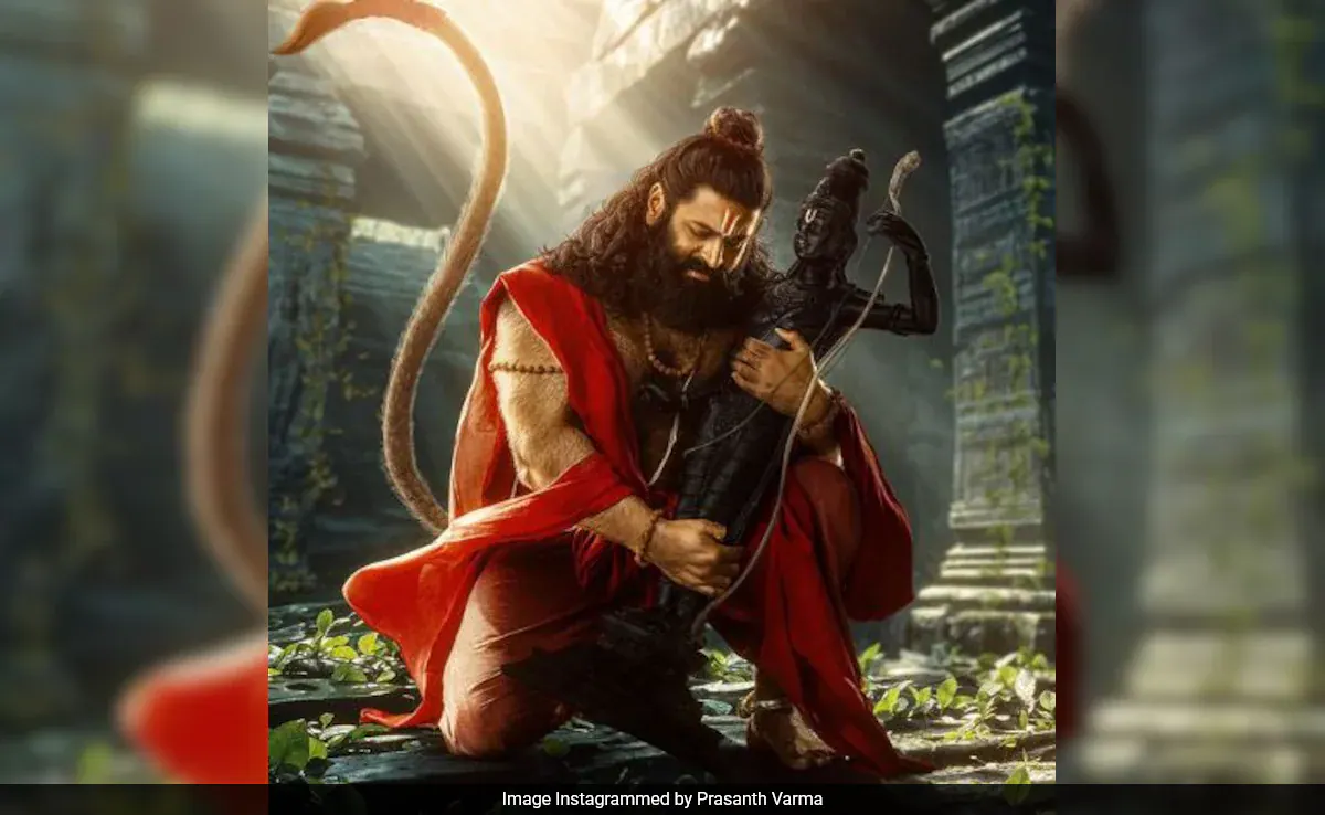<i>Jai Hanuman</i> New Poster: The Internet Is Mesmerized By Rishab Shetty's Look As Lord Hanuman