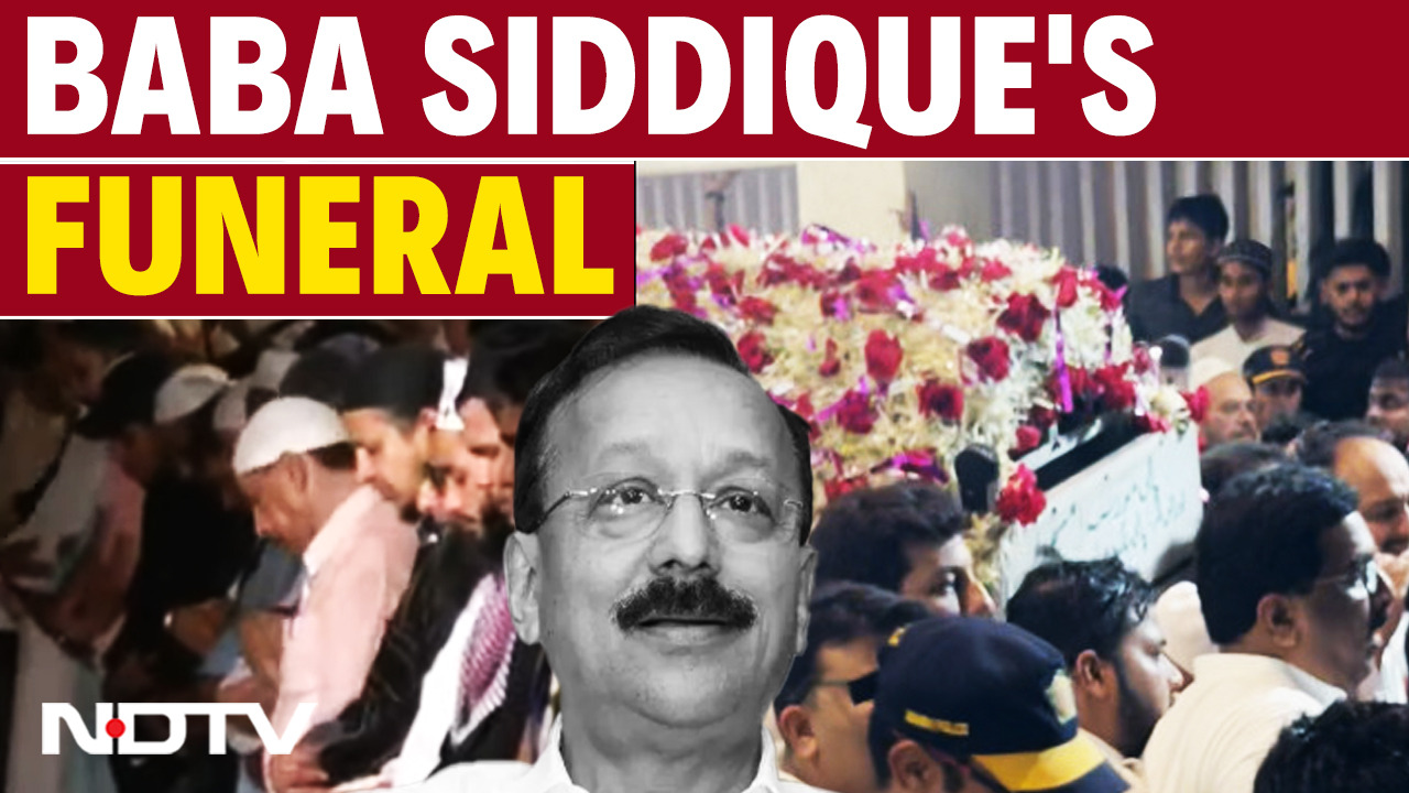 Top Netas, Bollywood Stars At Last Rites Maharashtra Strongman Baba Siddique