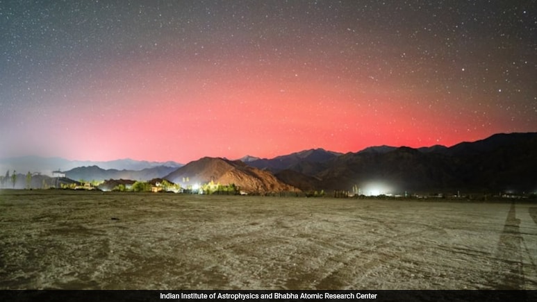 लद्दाख में लाल दिखा आसमान, यह कोई सुंदर नजारा नहीं... भारत के लिए है खतरे की घंटी, जानें कारण