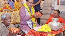 सीएम भजनलाल शर्मा ने बांसवाड़ा के त्रिपुरा सुंदरी मंदिर में की पूजा-अर्चना, कुछ ही देर में पहुंचेंगे मानगढ़ धाम